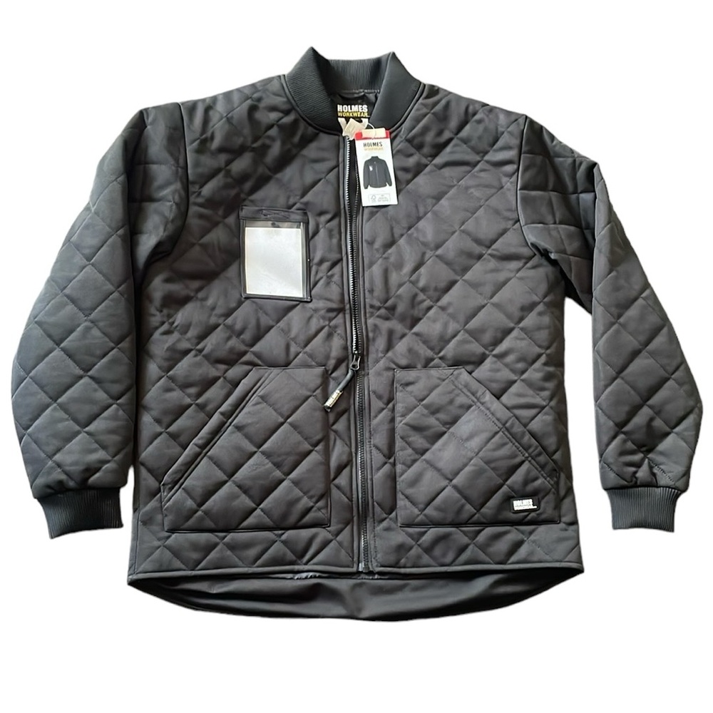 Holmes Workwear - Men’s Quilted Freezer Jacket